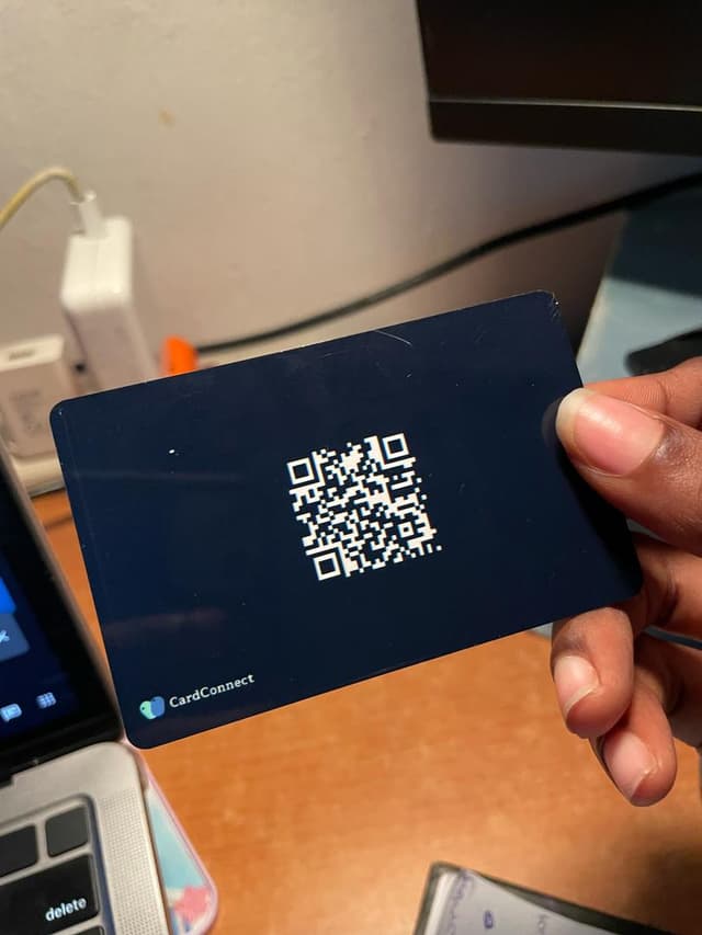 A Veliqid card in use
